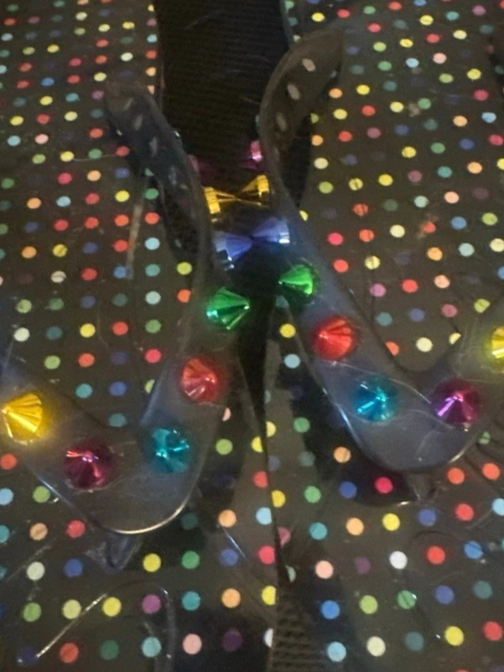 Christian Louboutin Rubber Spike Loubi Donna Flip Flop Sandals